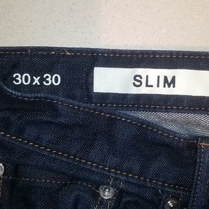 GAP straight leg 30x30 slim